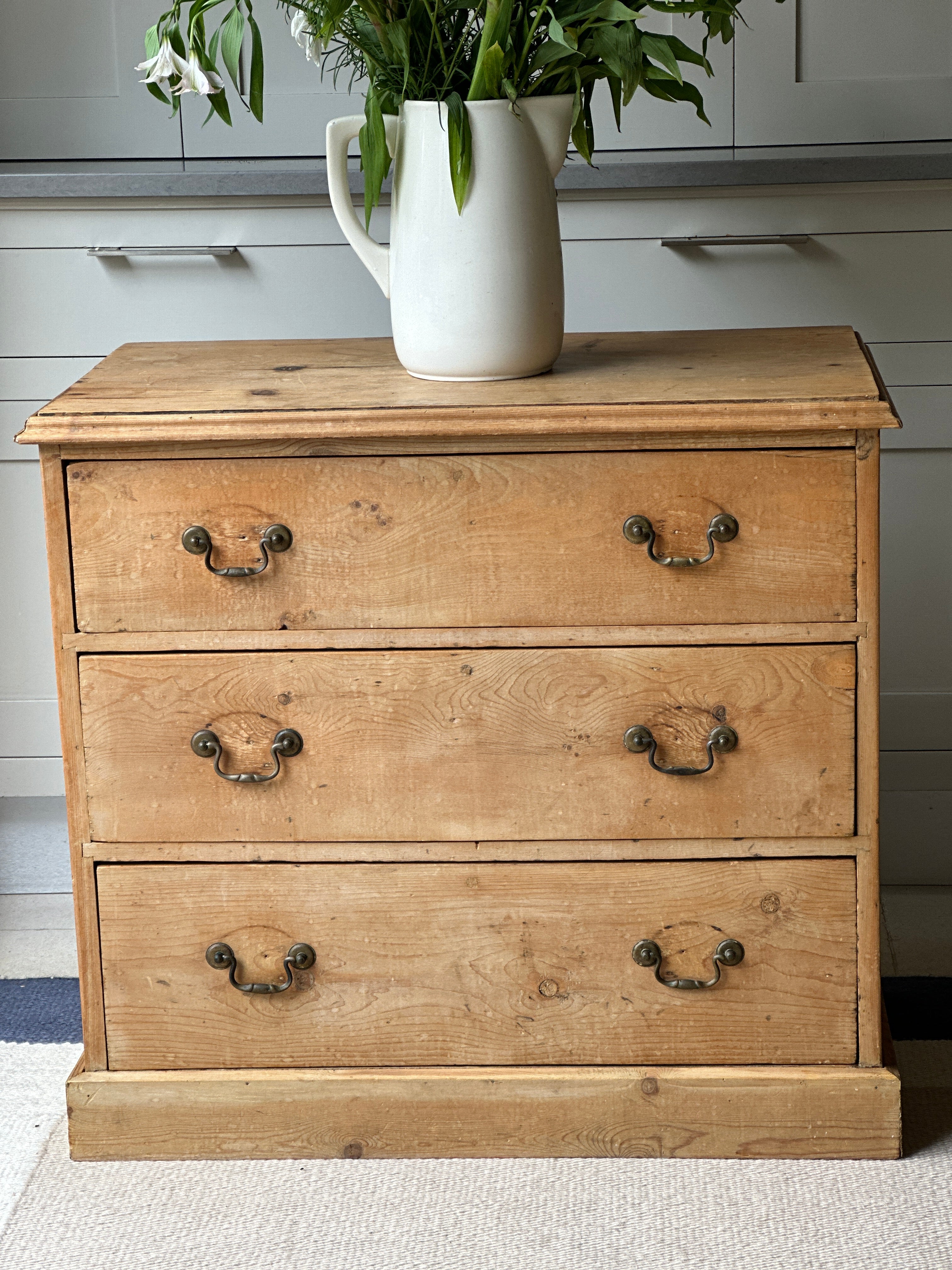 Small Vintage Pine Chest of Drawers