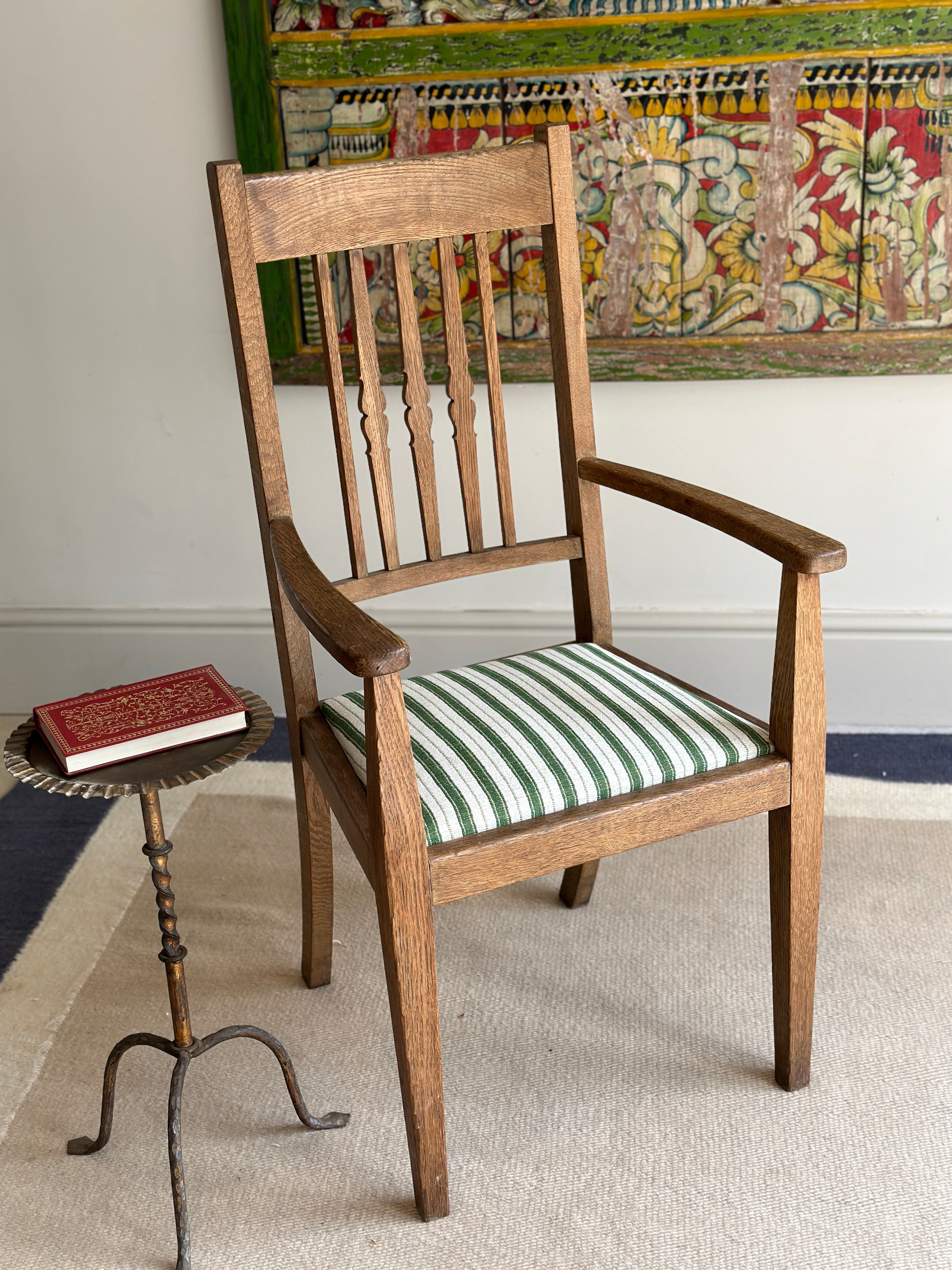 Arts and Crafts Oak Chair