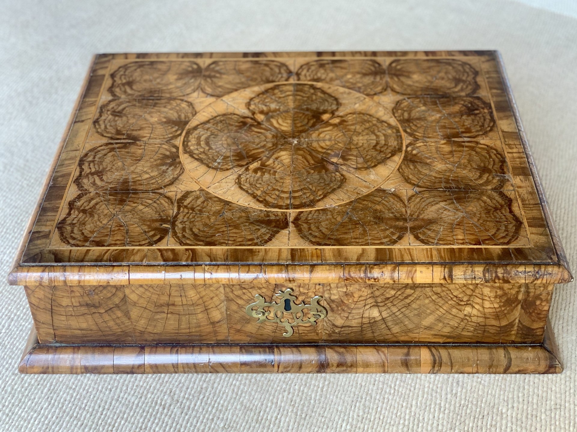 Early 19th Century Lace Box (possibly earlier)