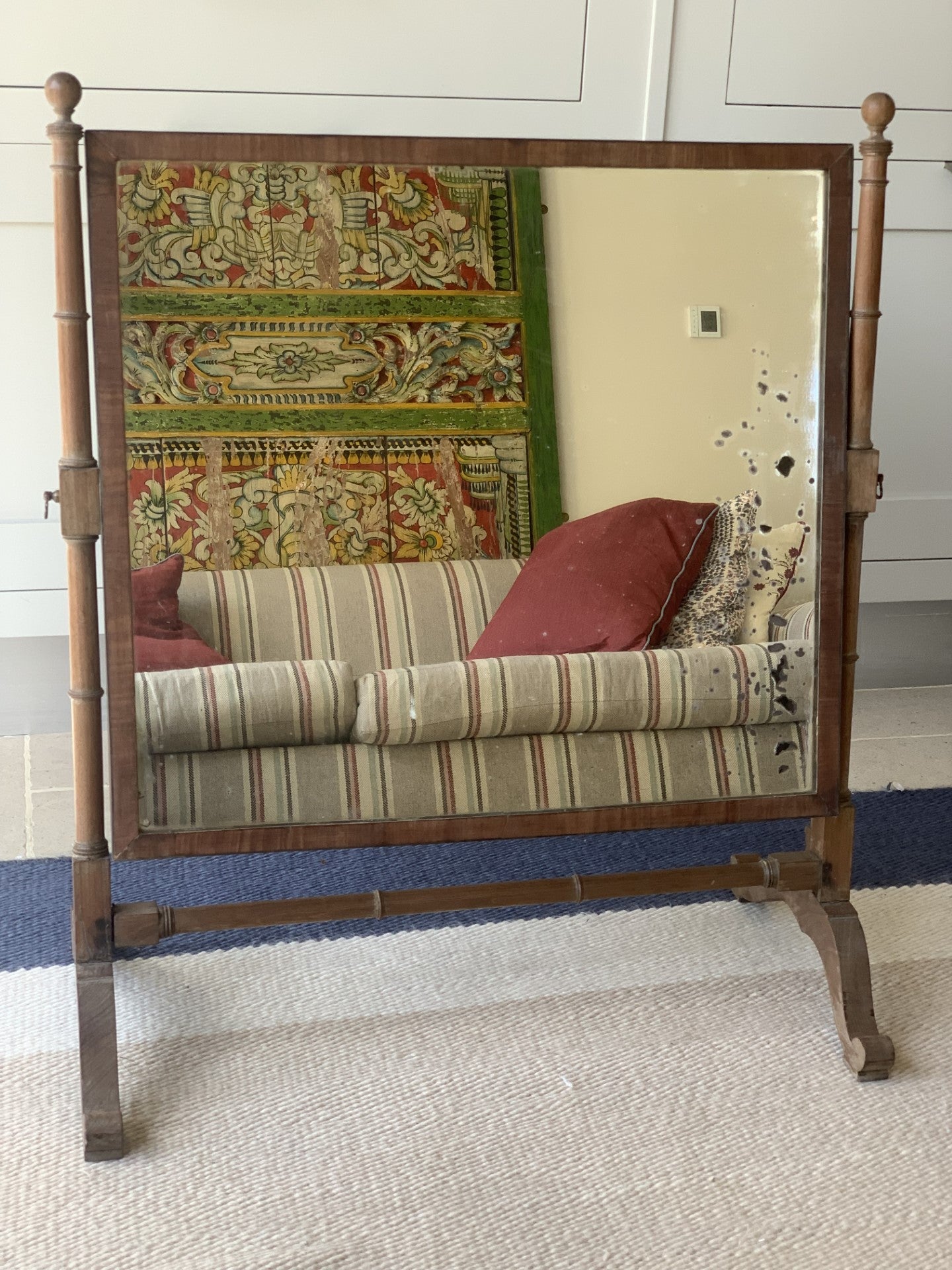 Scottish Regency Dressing Table Mirror