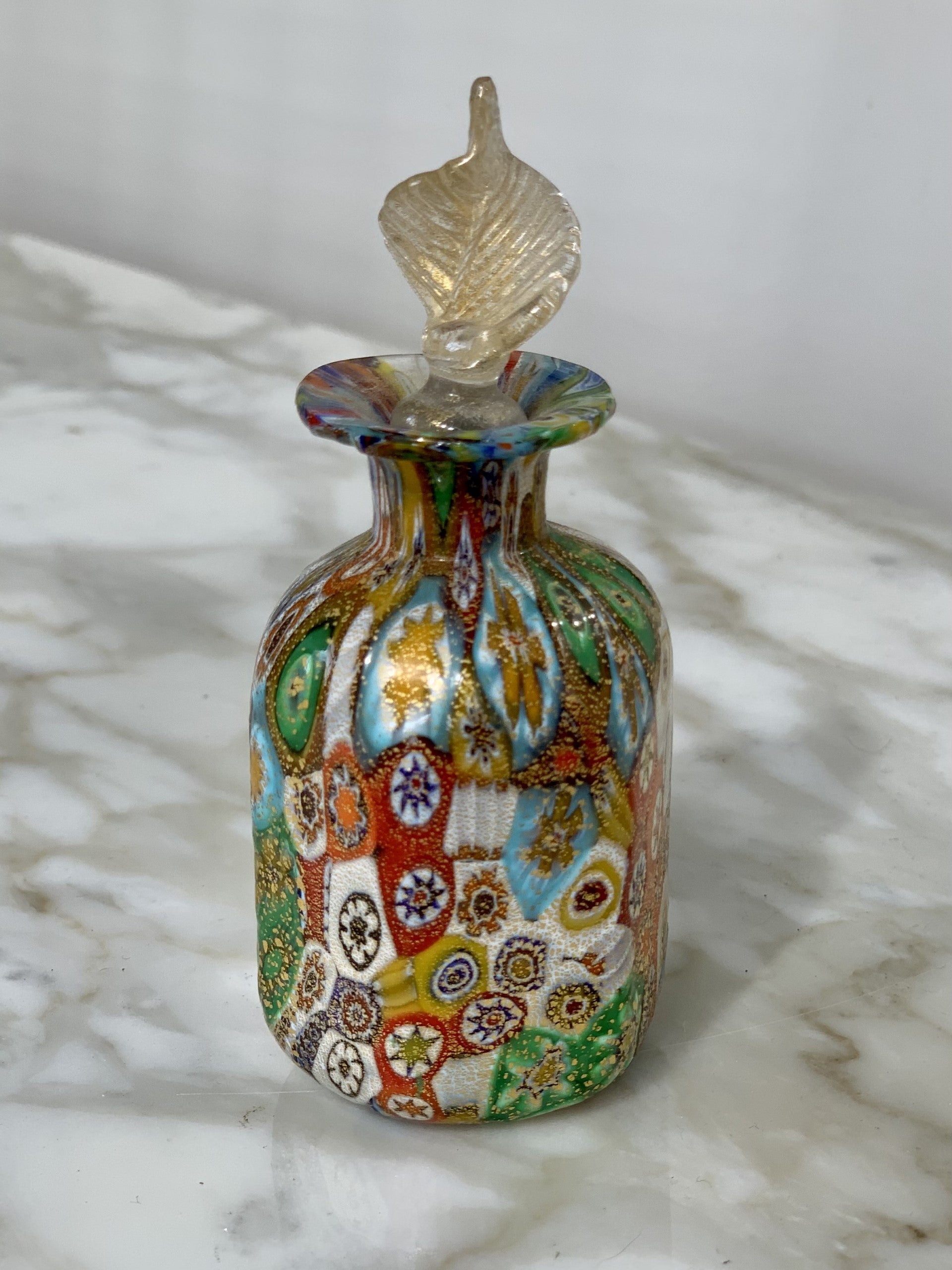 A Collection of 3 Murano Scent Bottles