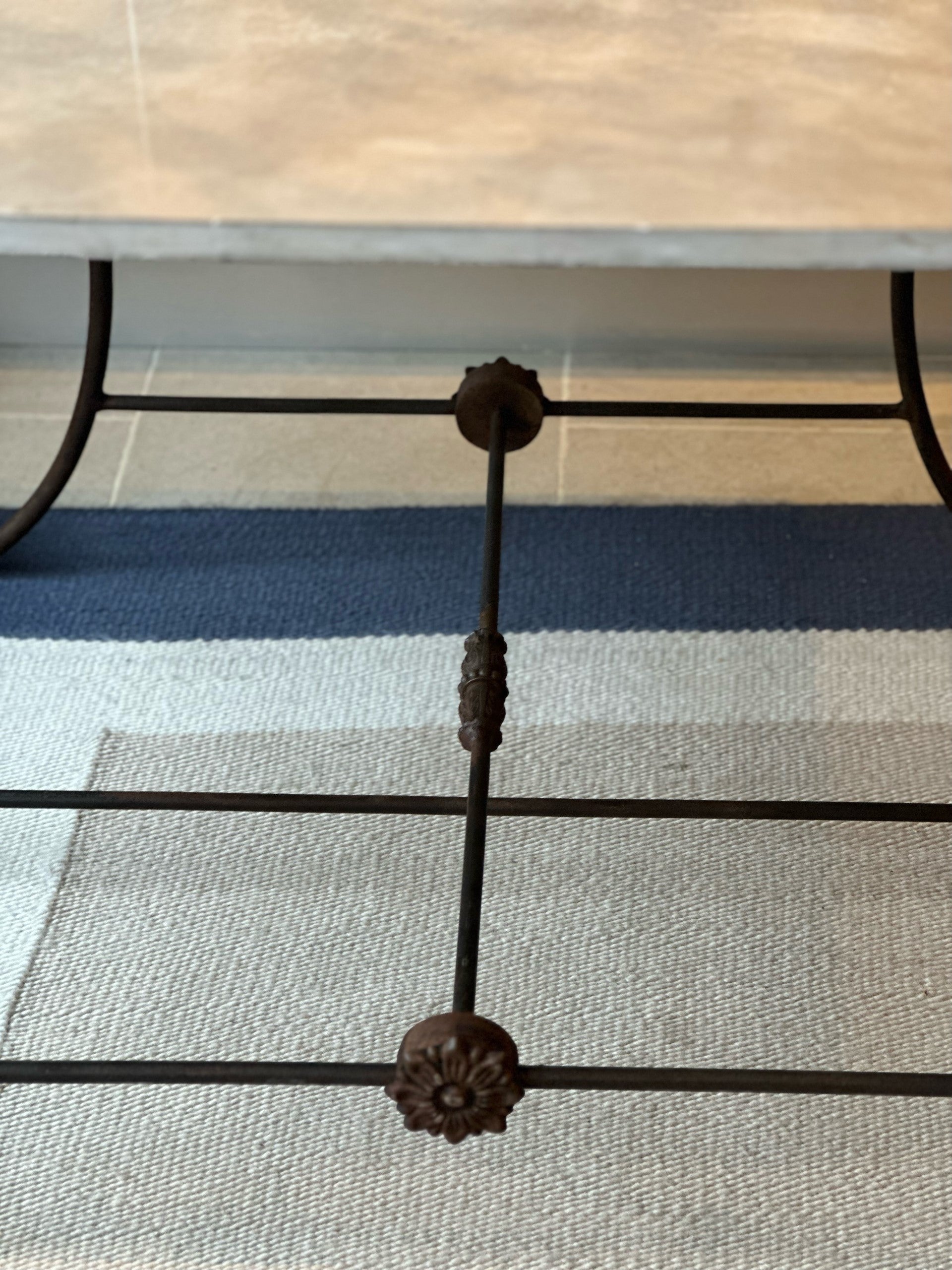 Attractive Patisserie Table with Polished Stone Top