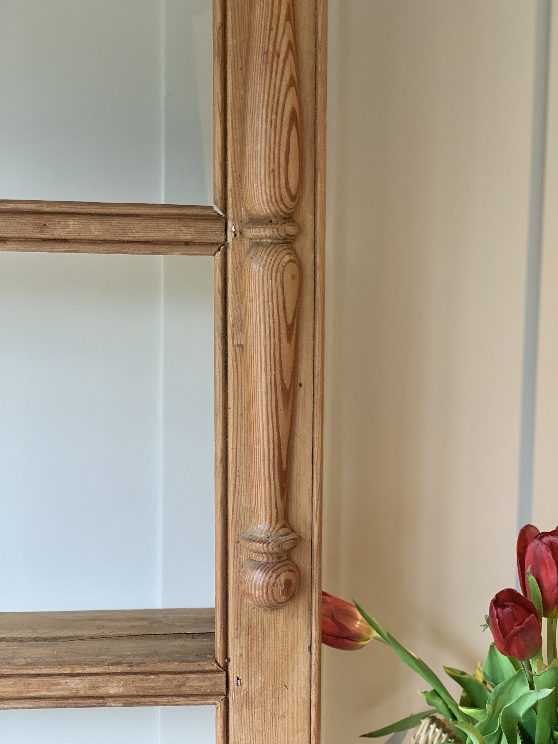 Tall Pine Wall Shelf