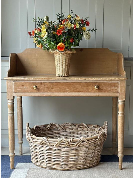 Large Round Handled Laundry Basket