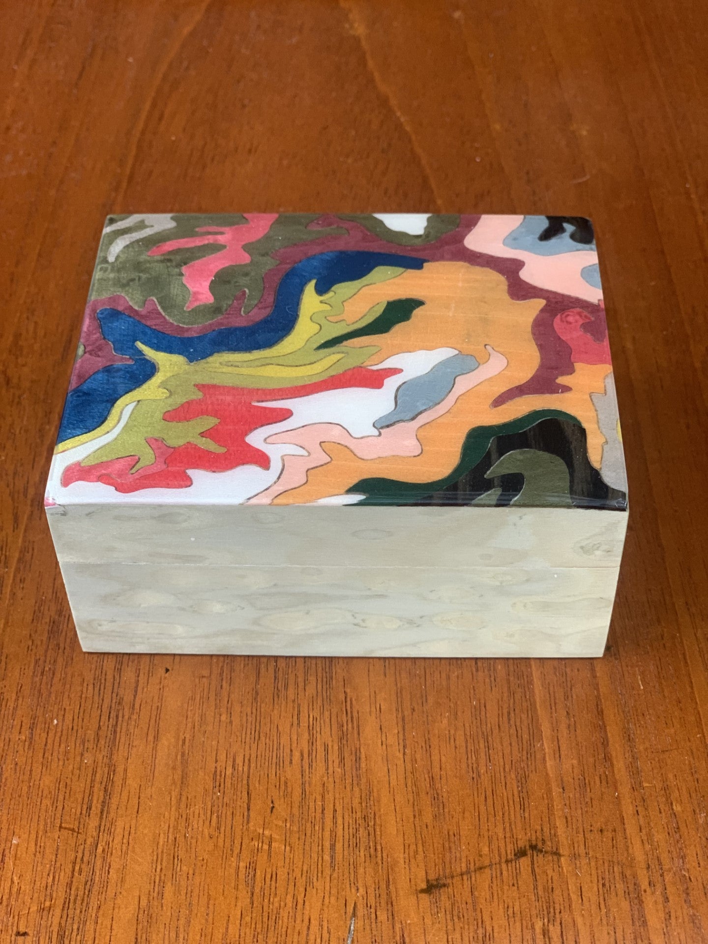 Extra Small Marquetry Box