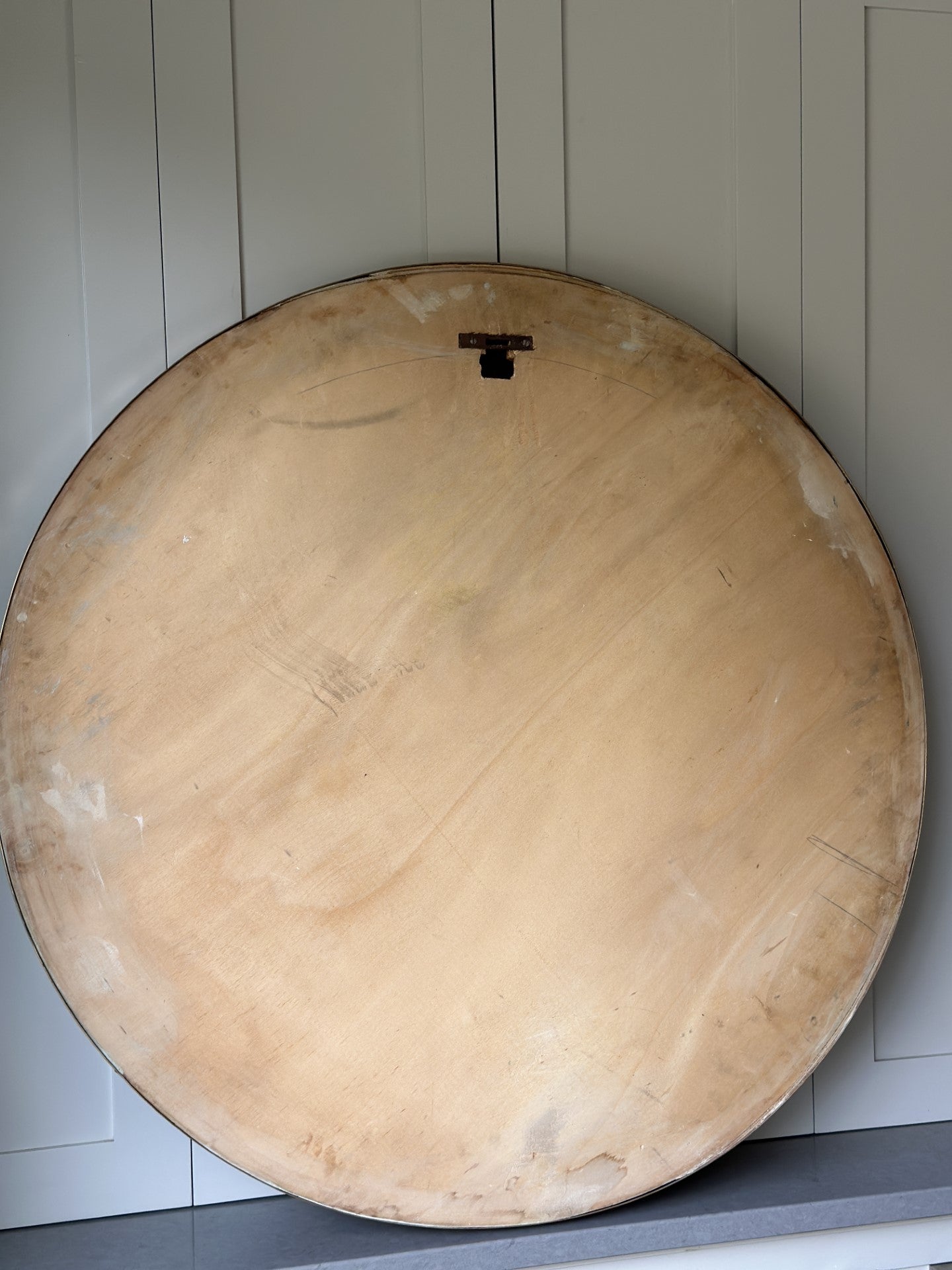 Large Mid Century Italian Circular Mirror