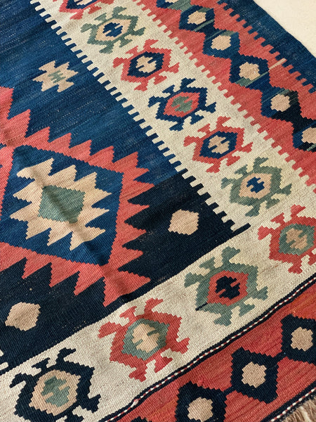 Vintage Large Kazak Rug