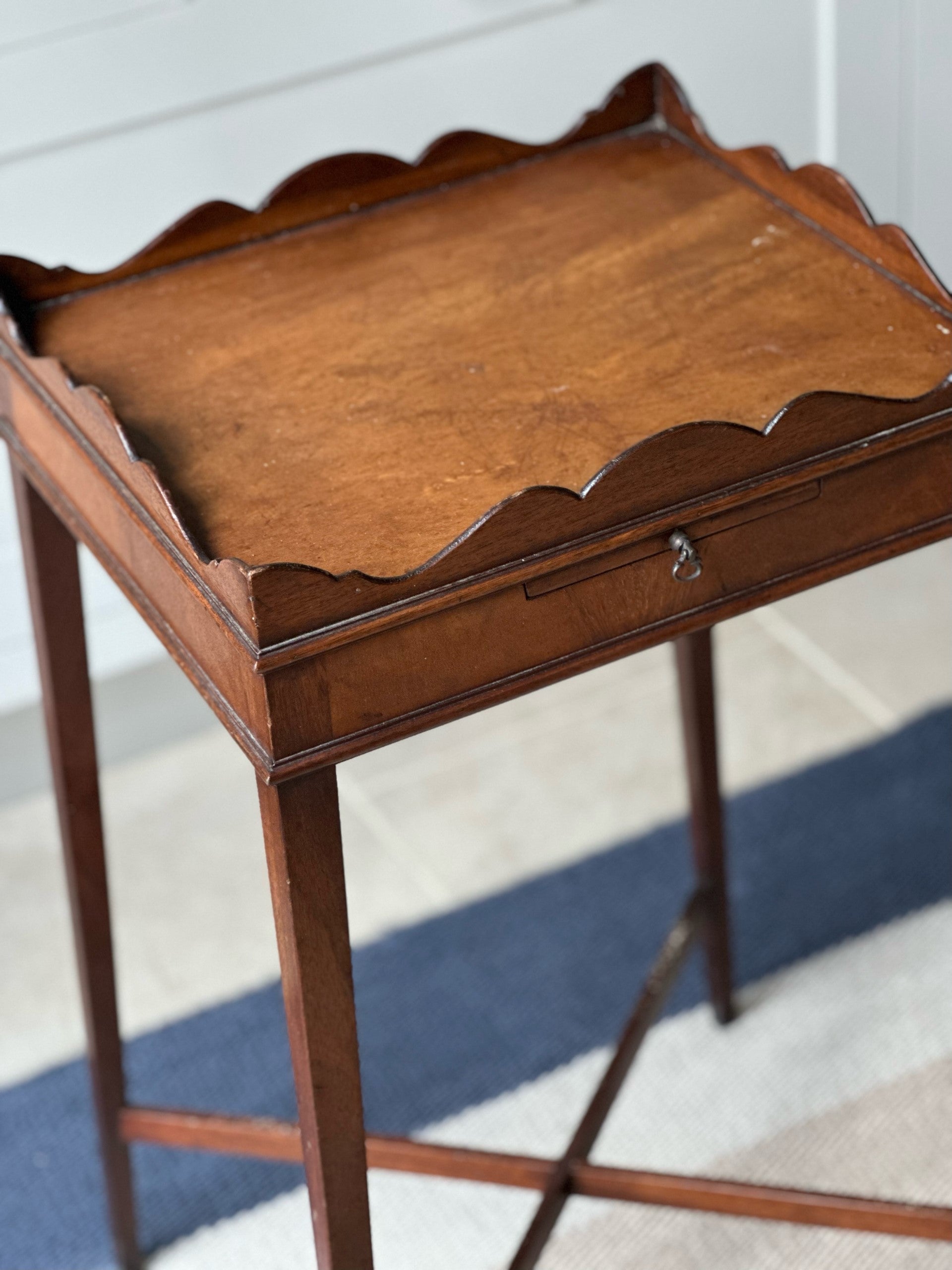 Mahogany George III Style Side Table