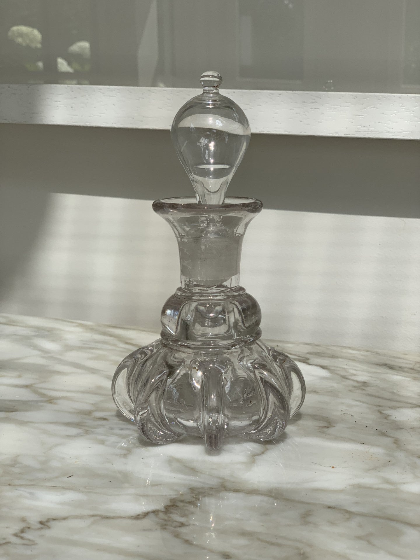 Small Cut Glass Decanter