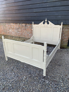 SALE* Faux Bamboo Painted Double Bed
