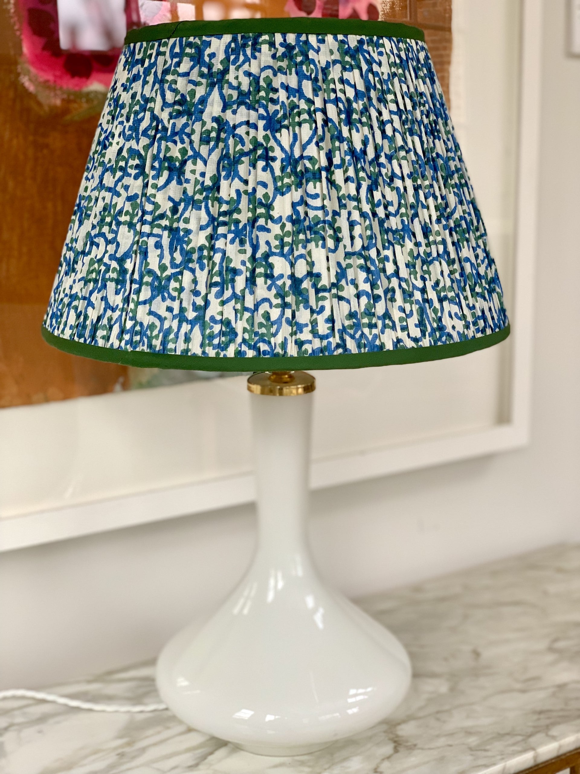 1960s Medium Holmegaard White Table Lamp