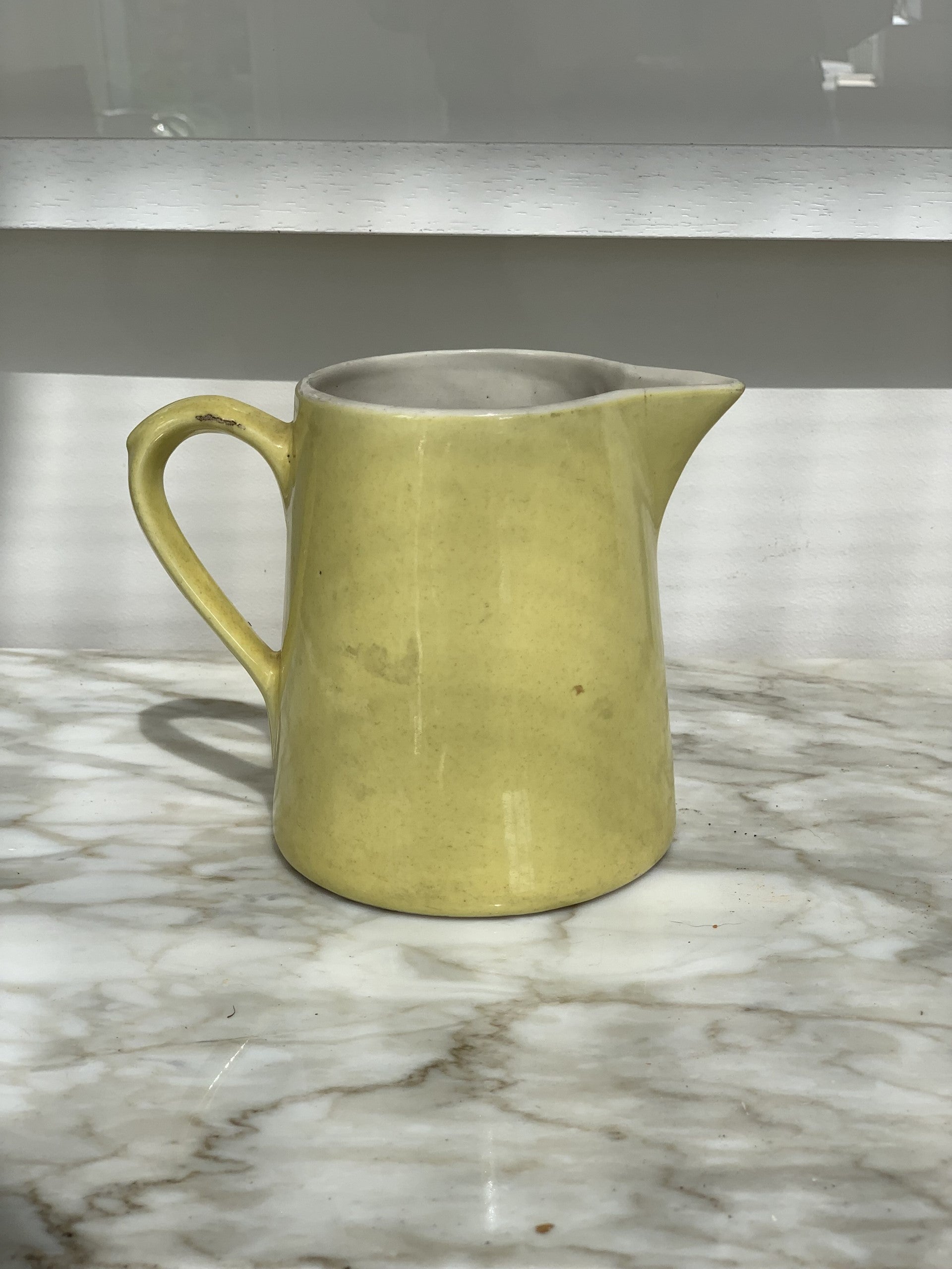 Small Charming Lemon Yellow Jug