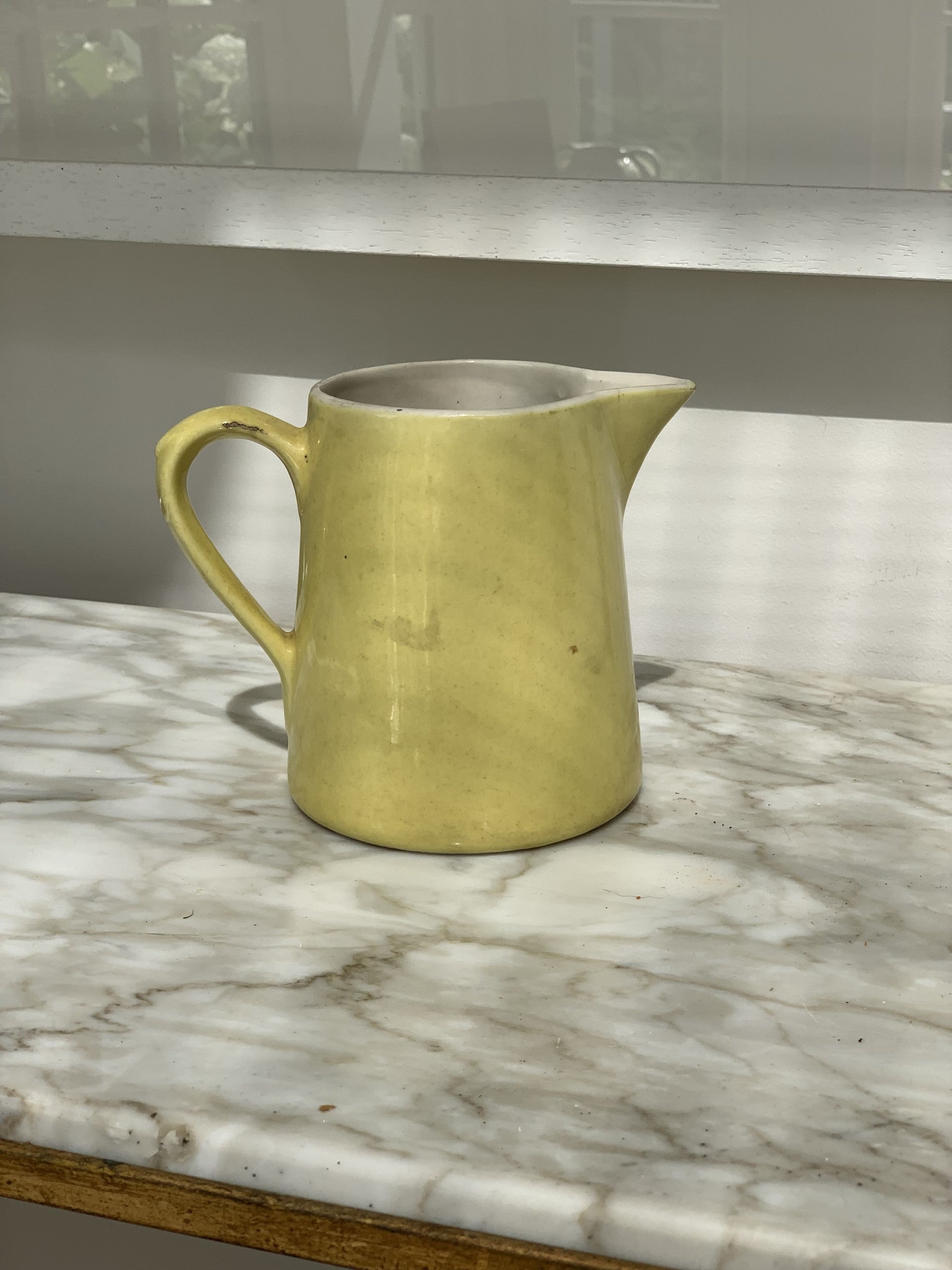 Small Charming Lemon Yellow Jug