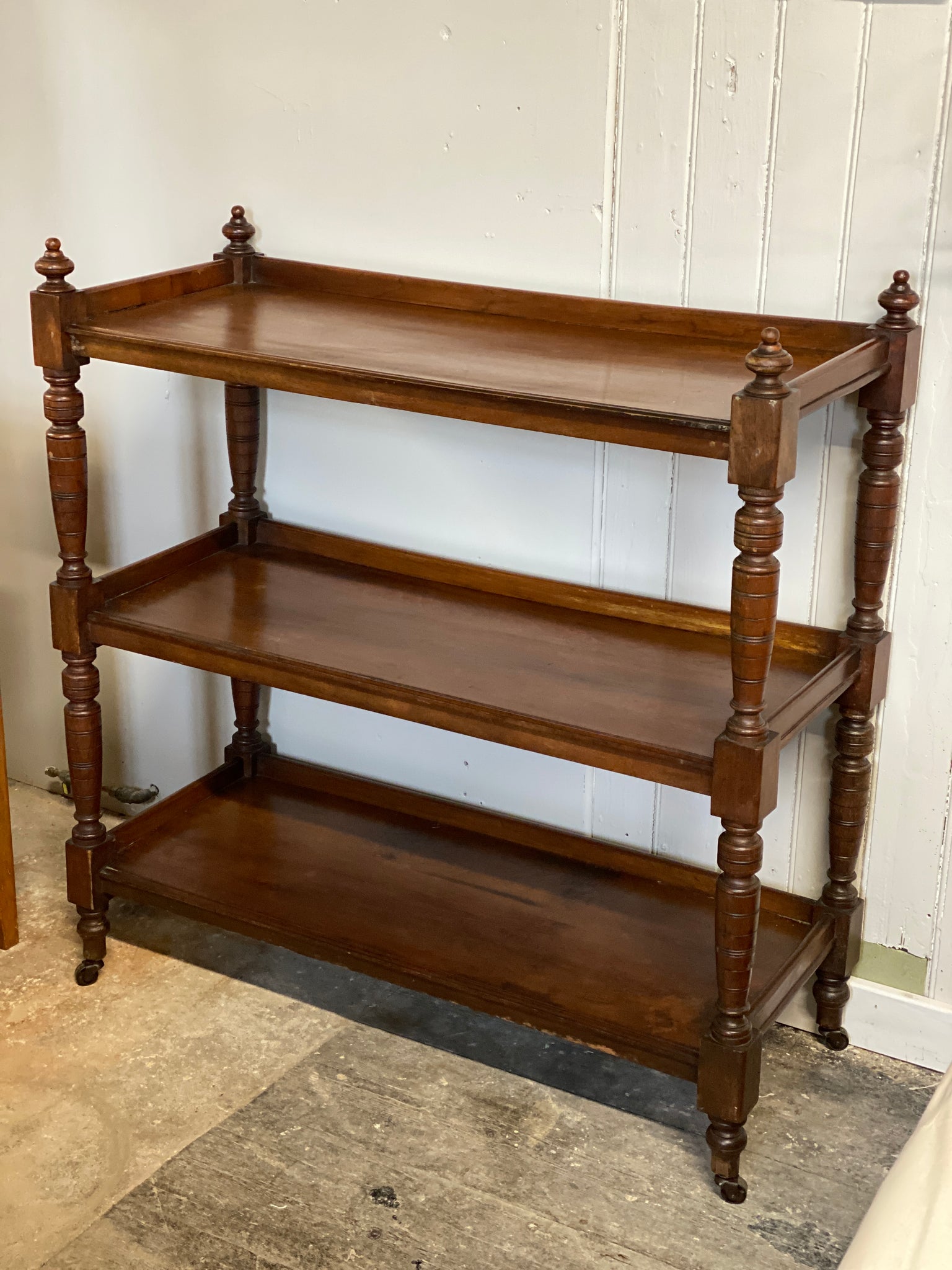 19th Century Mahogany Buffet on Castors