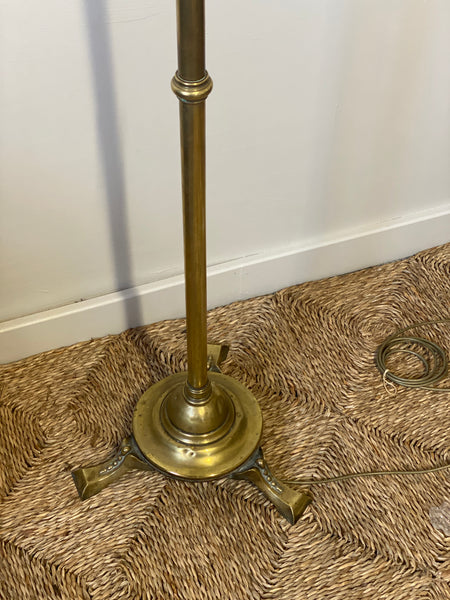 Brass Telescopic Standard Lamp