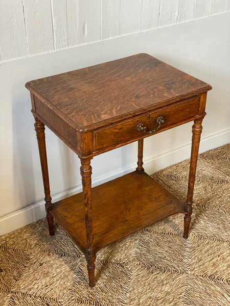 19th Century Oak Side Table