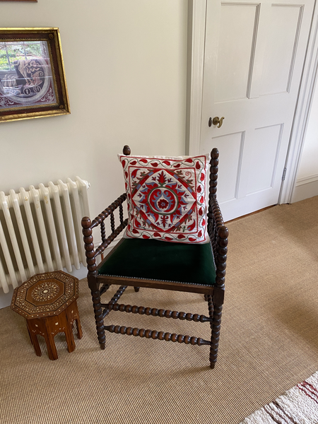 Antique Bobbin Turned Elbow Chair