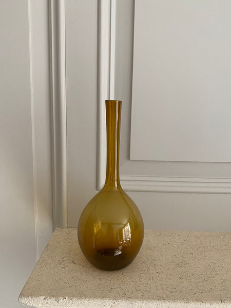 Glass Vases by Arthur Percy for Gullaskruf, 1950s, Set of 5