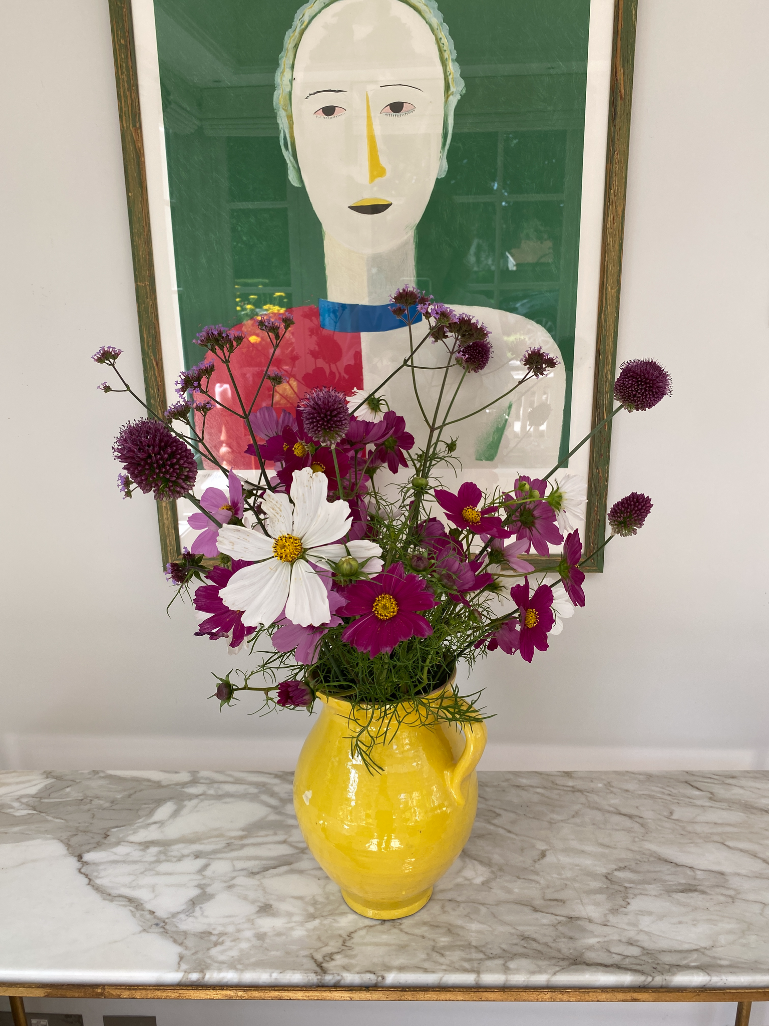 Large yellow jug
