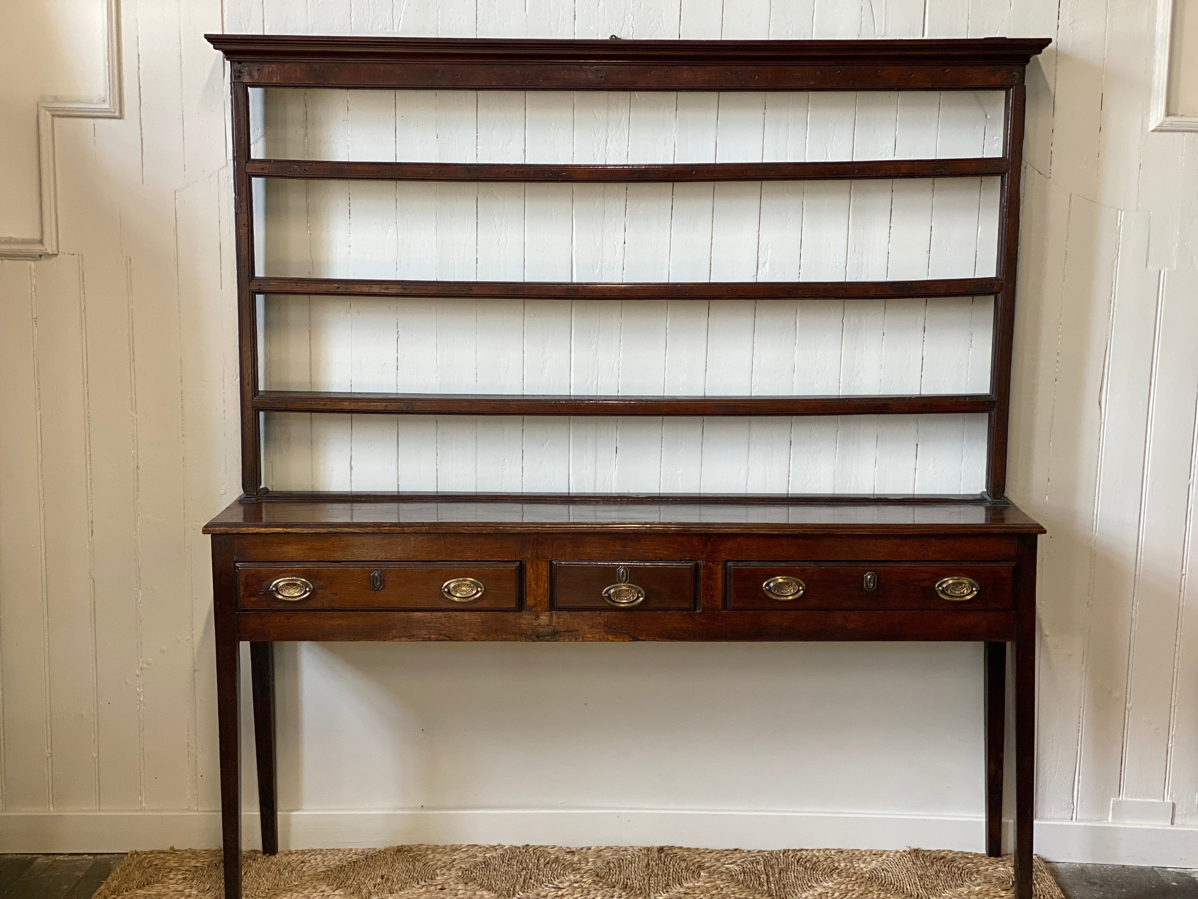 Early 19th Century English Elm Dresser