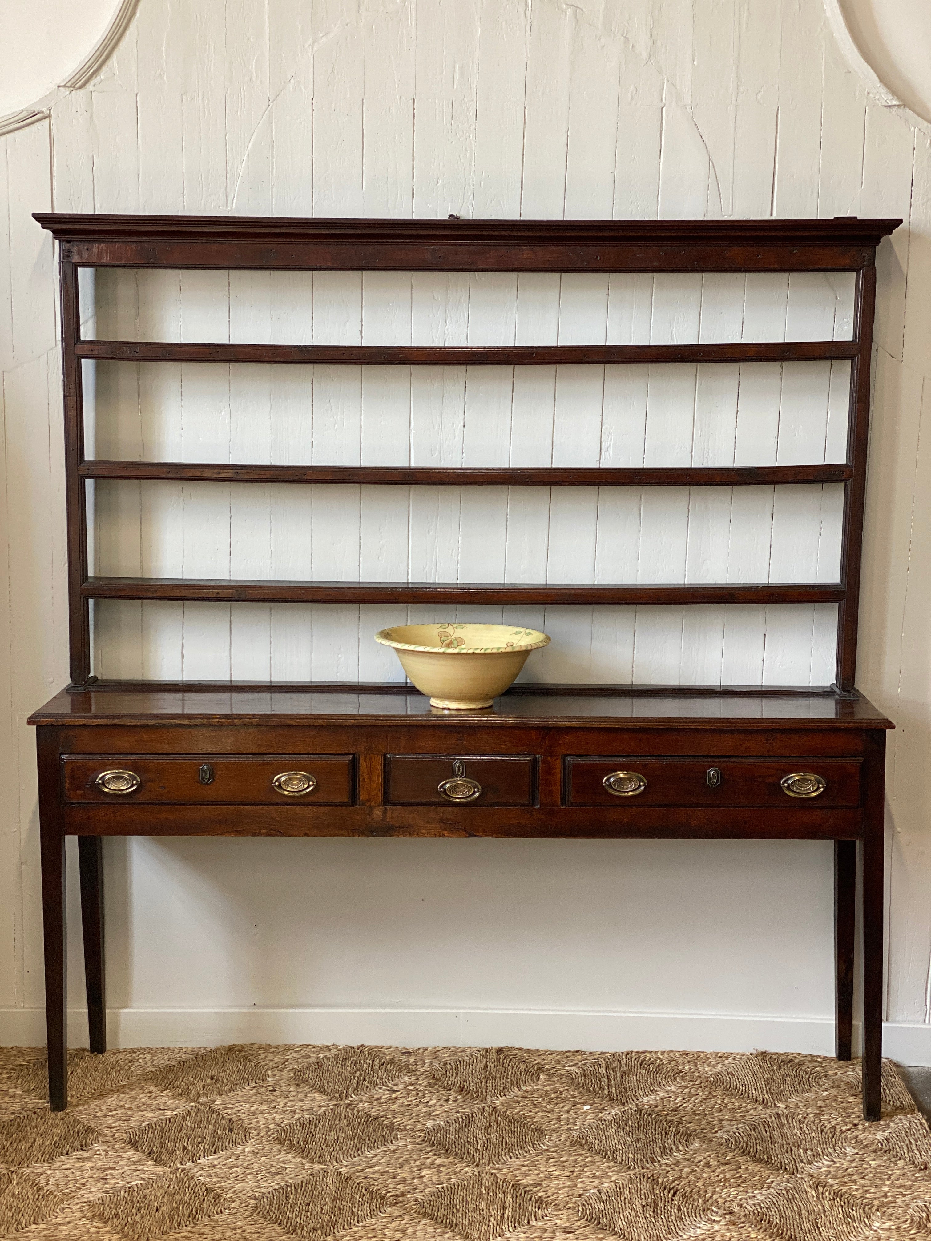 Early 19th Century English Elm Dresser