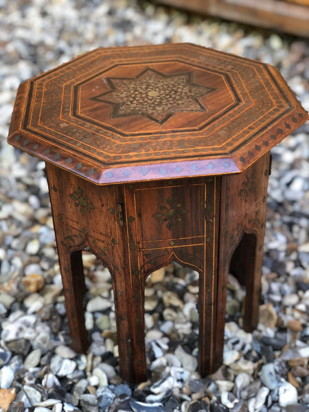 Small Anglo Indian Octagonal table from British Empire Exhibition 1924