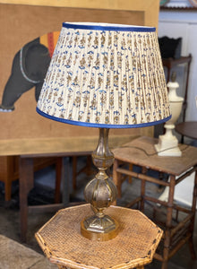 Tall Mid-Century Brass Lamp