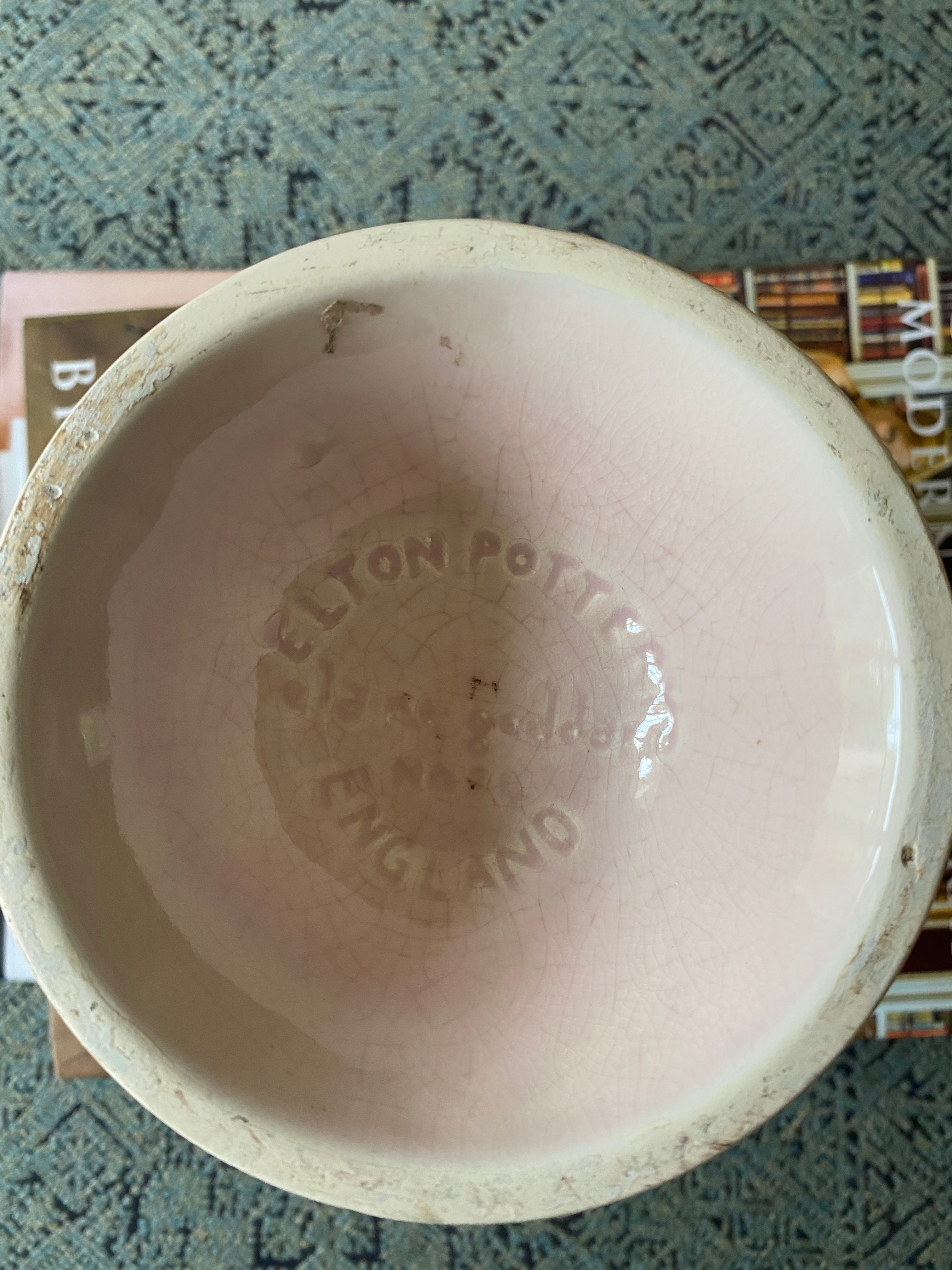 Pink Elton Pottery Vase