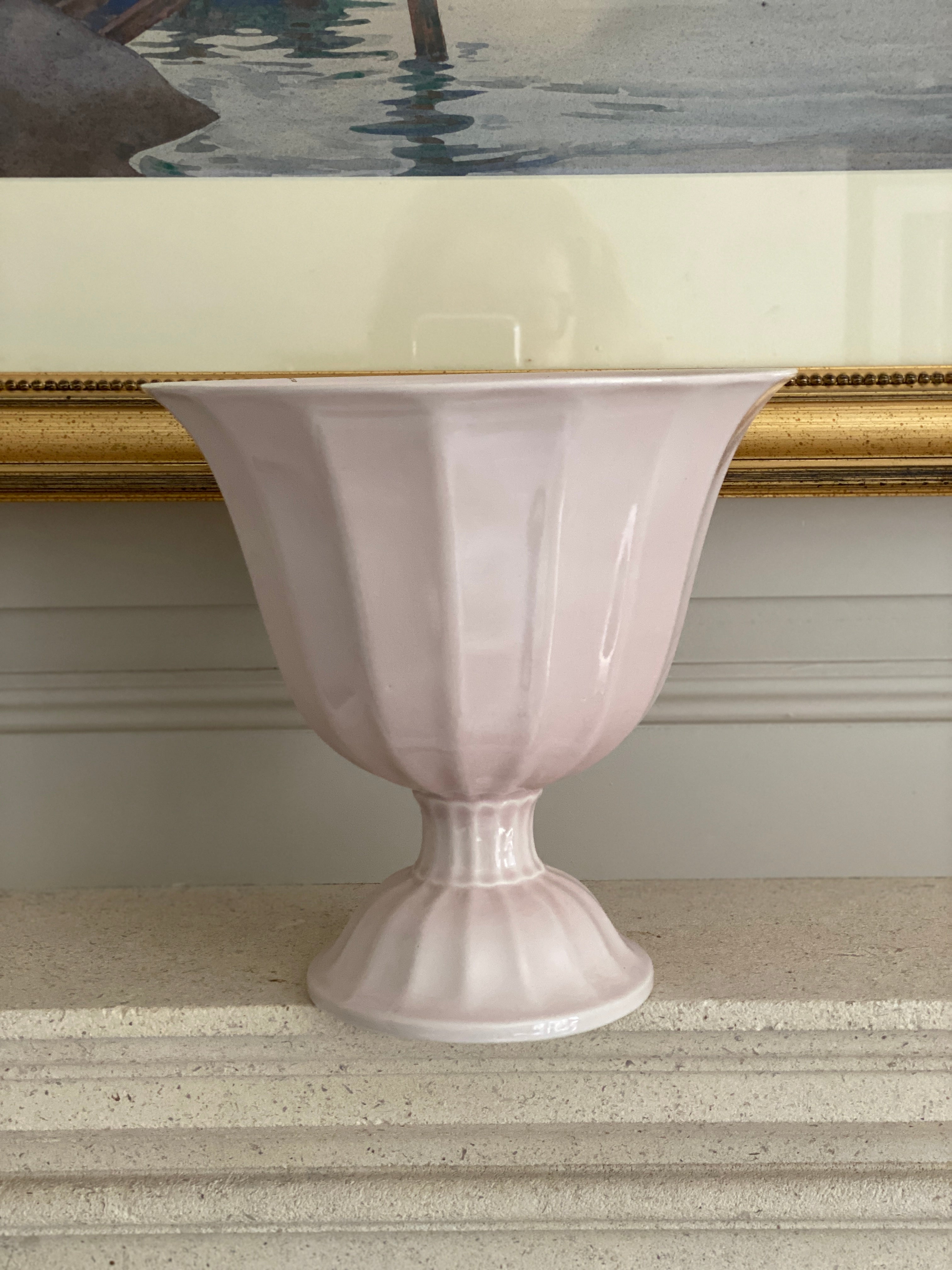 Pink Elton Pottery Vase