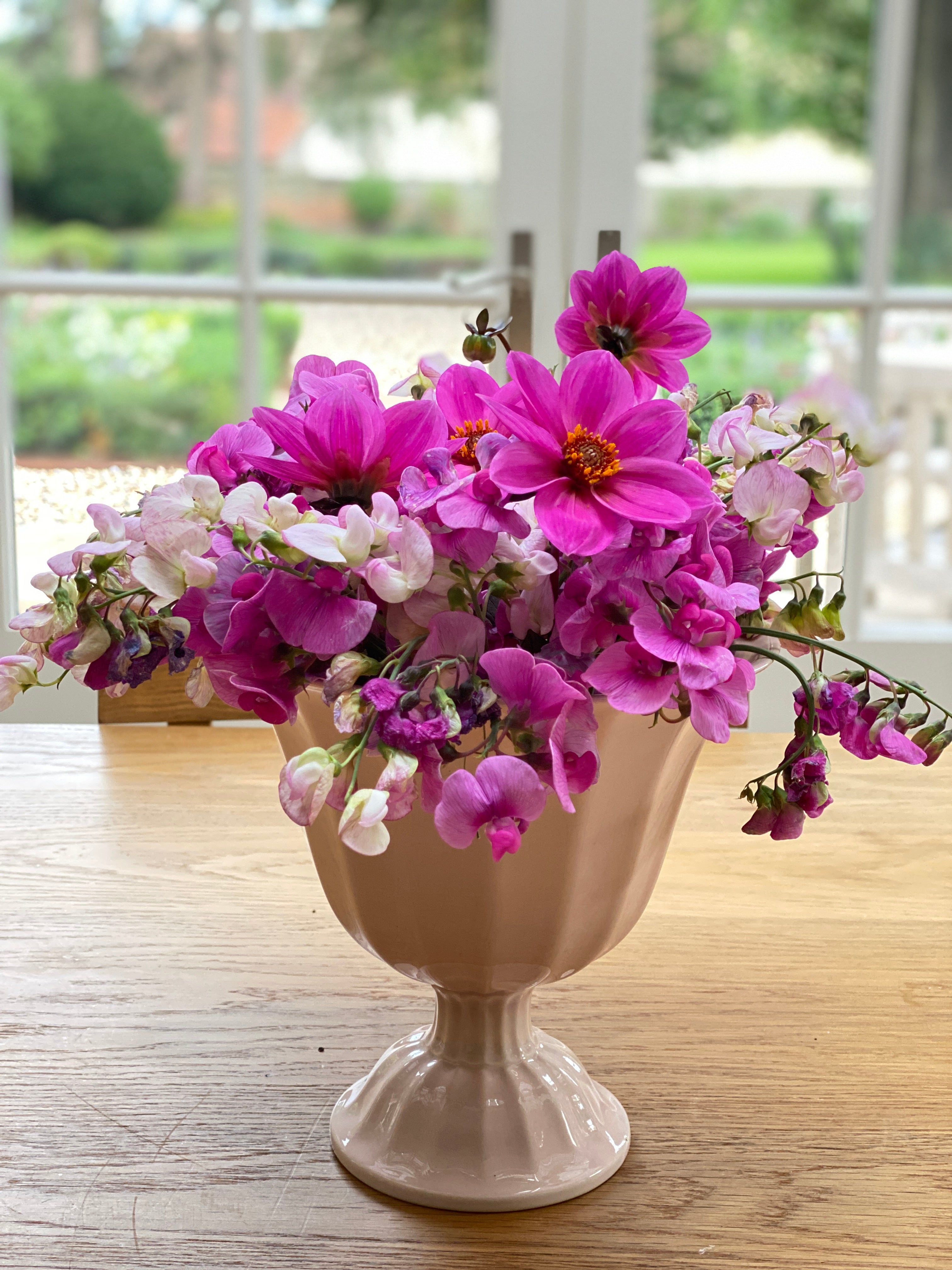 Pink Elton Pottery Vase