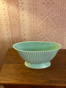 Mint green Dartmouth Pottery mantle vase