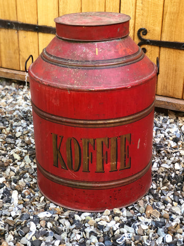 Large Dutch Tole Canister