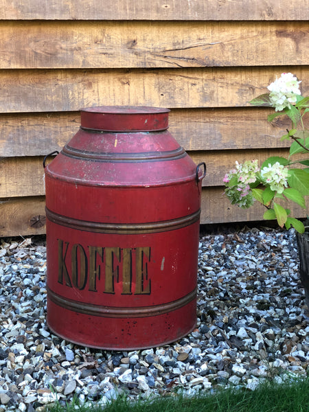 Large Dutch Tole Canister