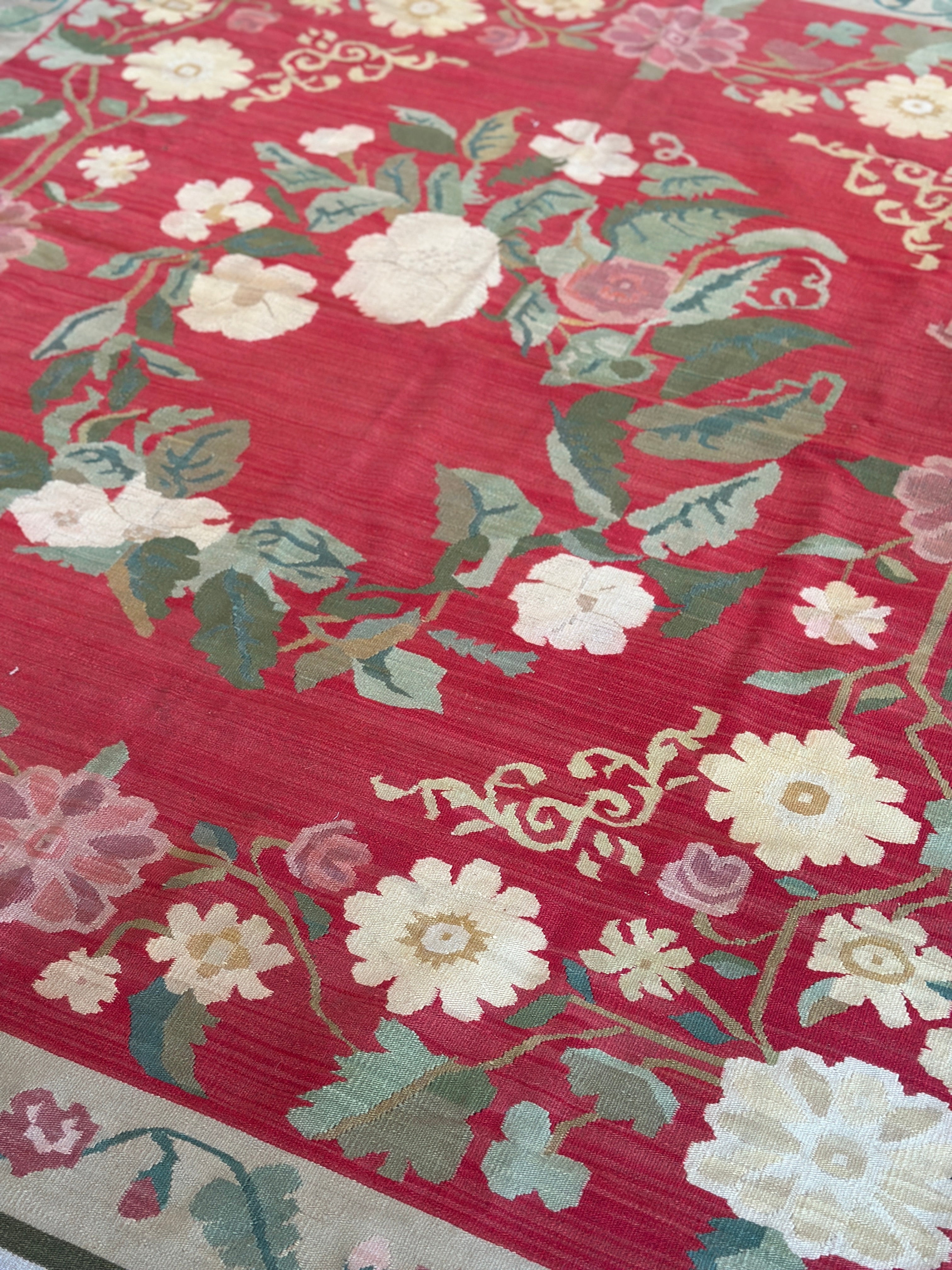 Lovely Large Vintage Flatweave