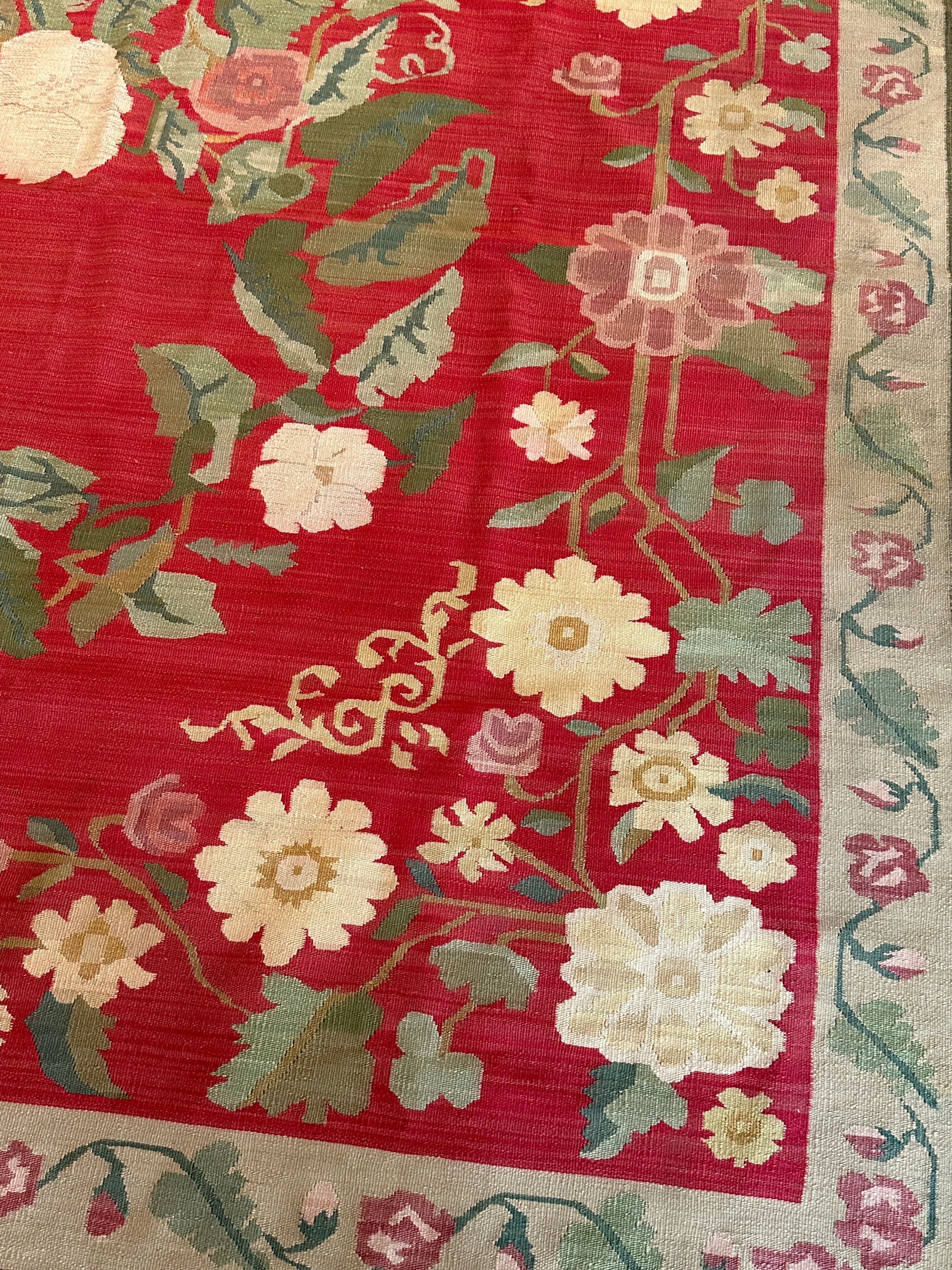 Lovely Large Vintage Flatweave