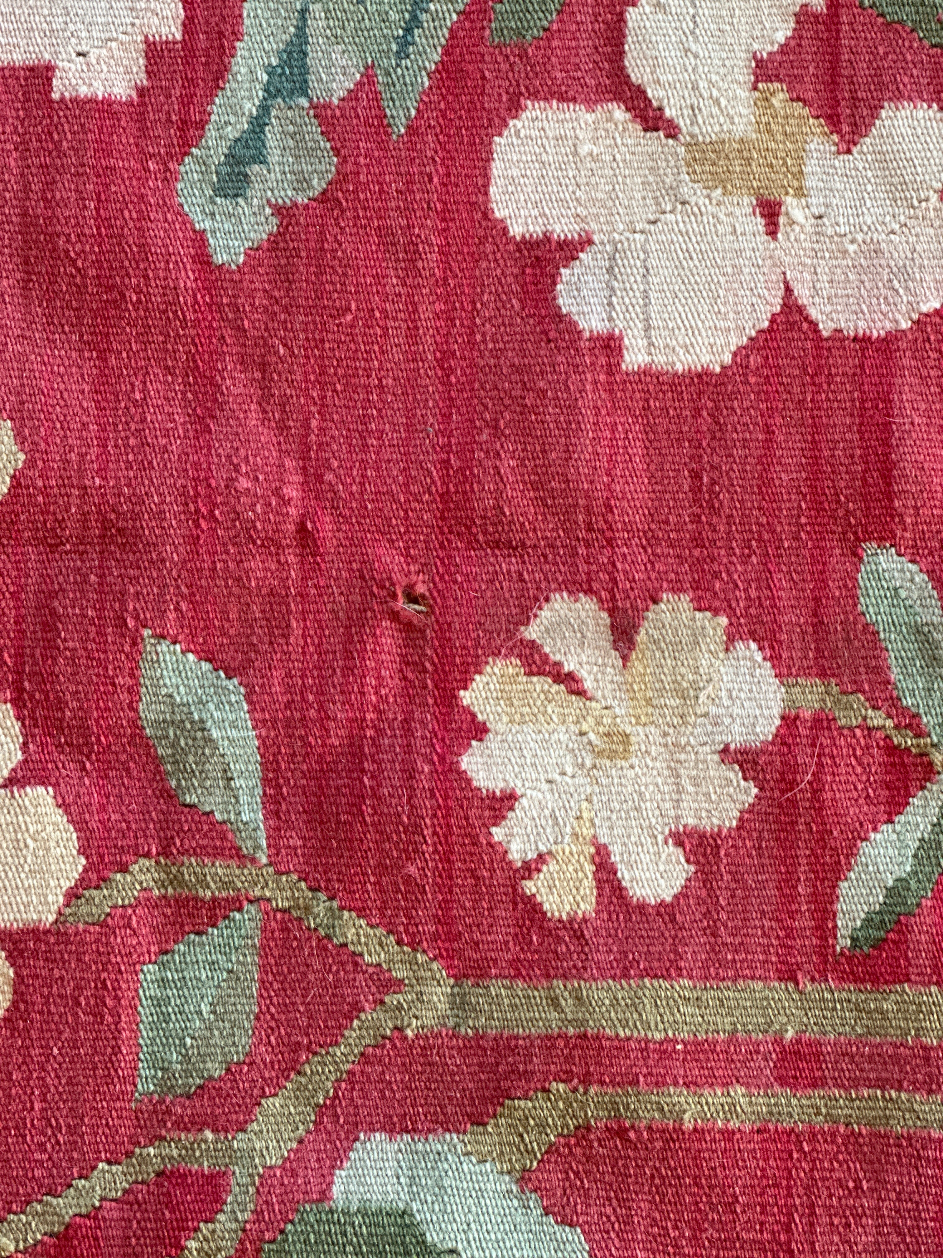 Lovely Large Vintage Flatweave