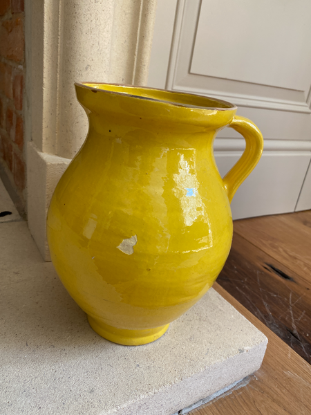 Large yellow jug