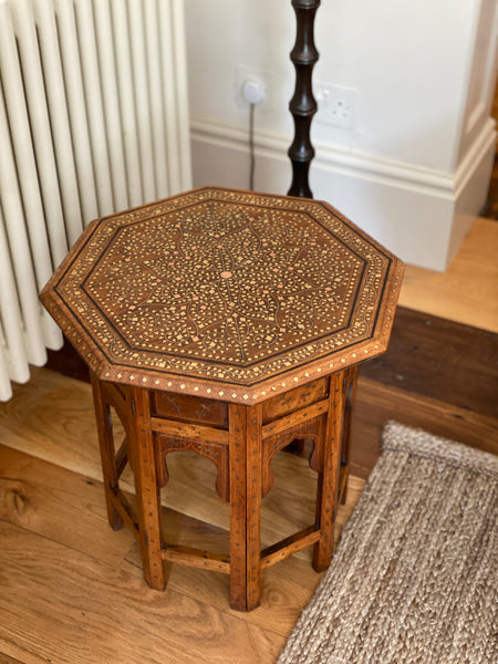 Antique Hoshiarpur Side Table