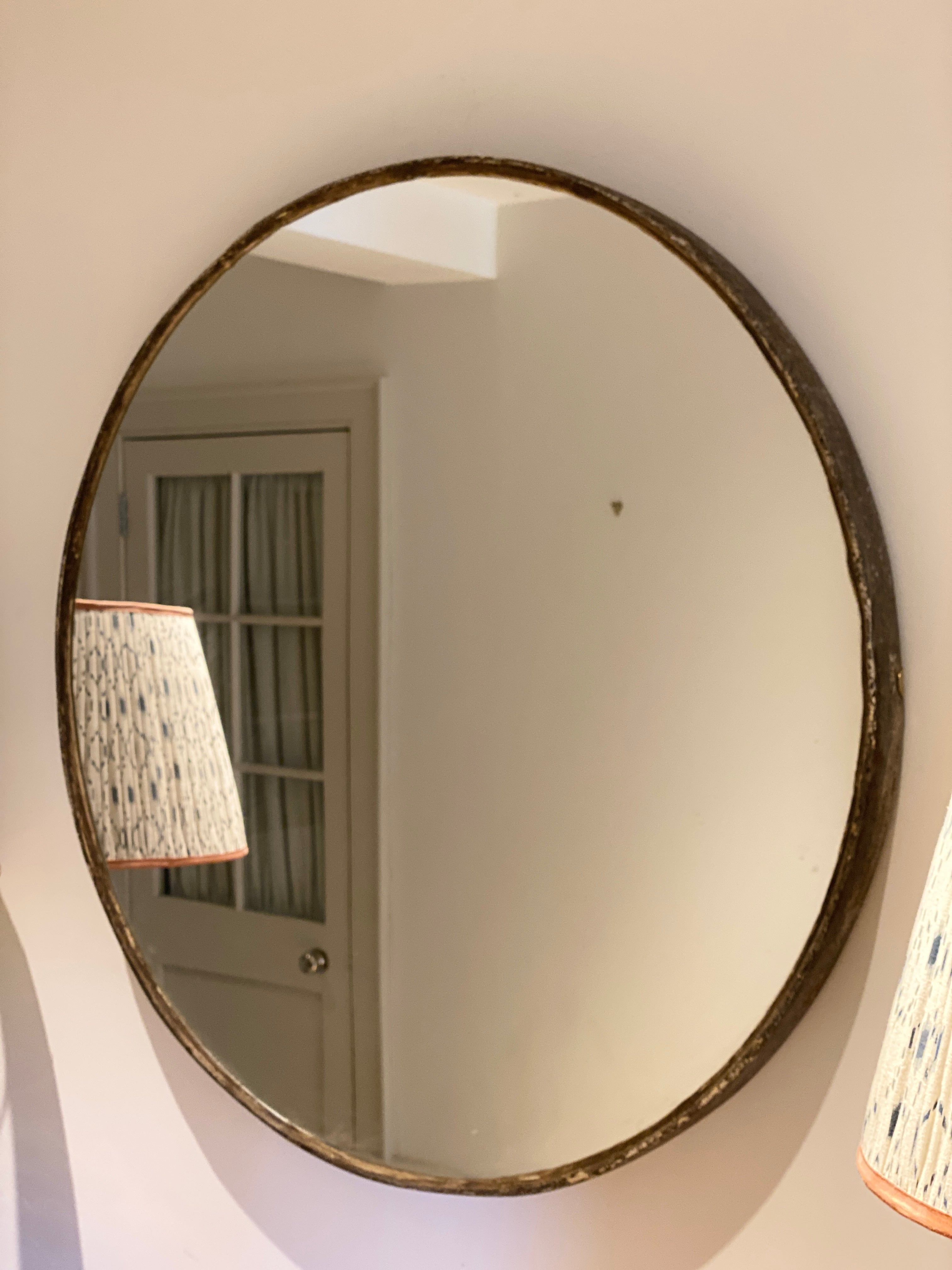 Huge Round Mirror