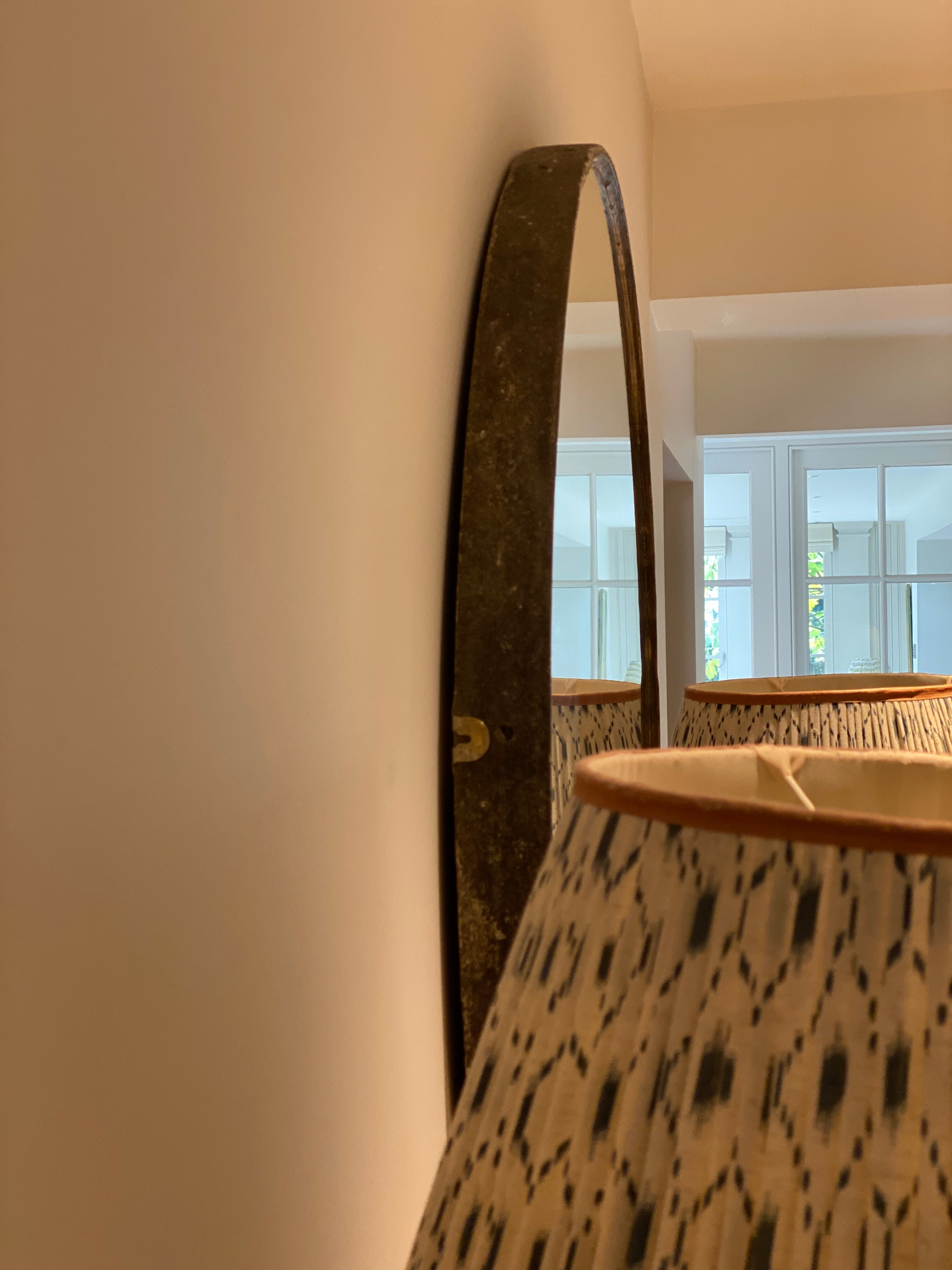 Huge Round Mirror