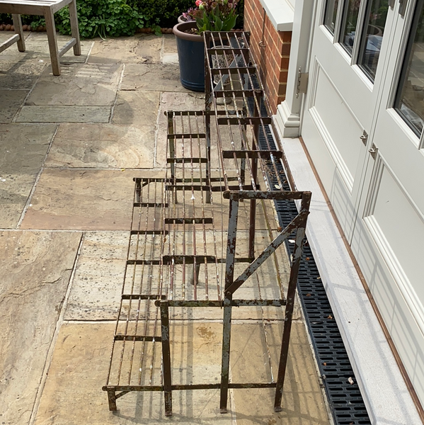 Vintage 3 Tiered iron plant stand