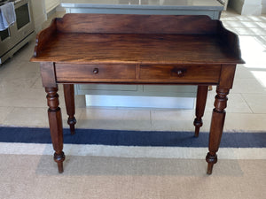 Solid Mahogany Washstand with lovely legs