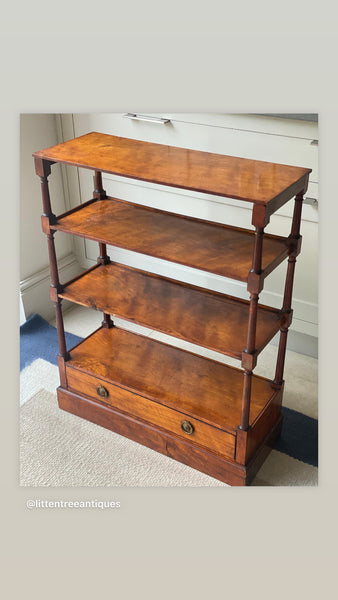 Small Charming Mahogany Shelves