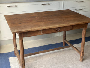Deep Oak Desk or Small Dining Table