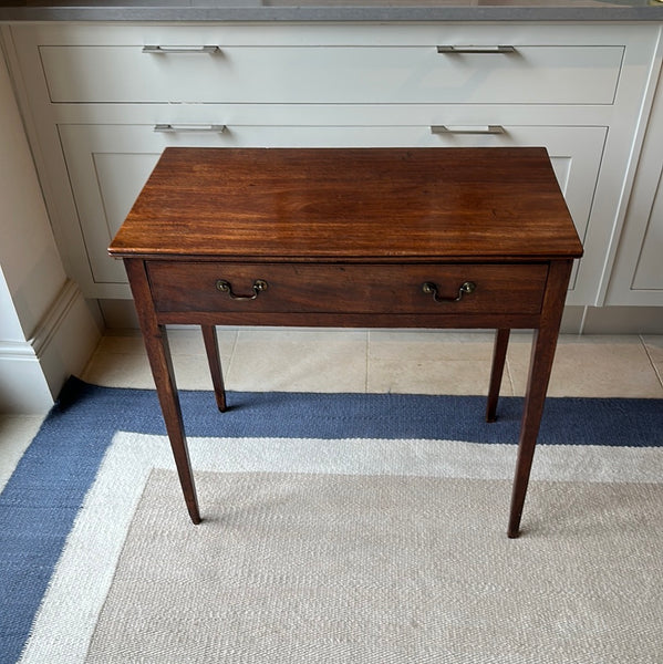 Small Georgian Side Table with Drawer