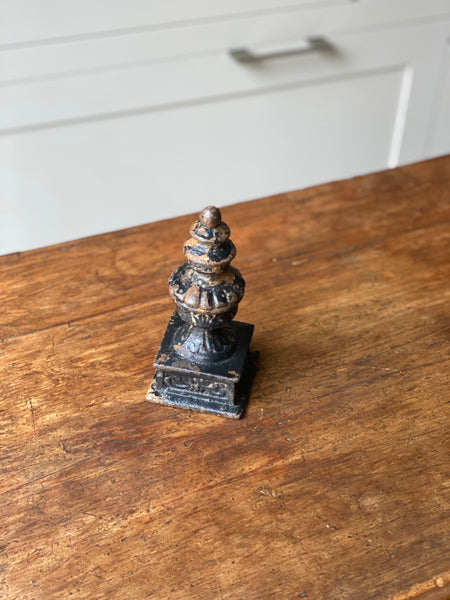 Lovely Cast Iron Rusted Paperweight
