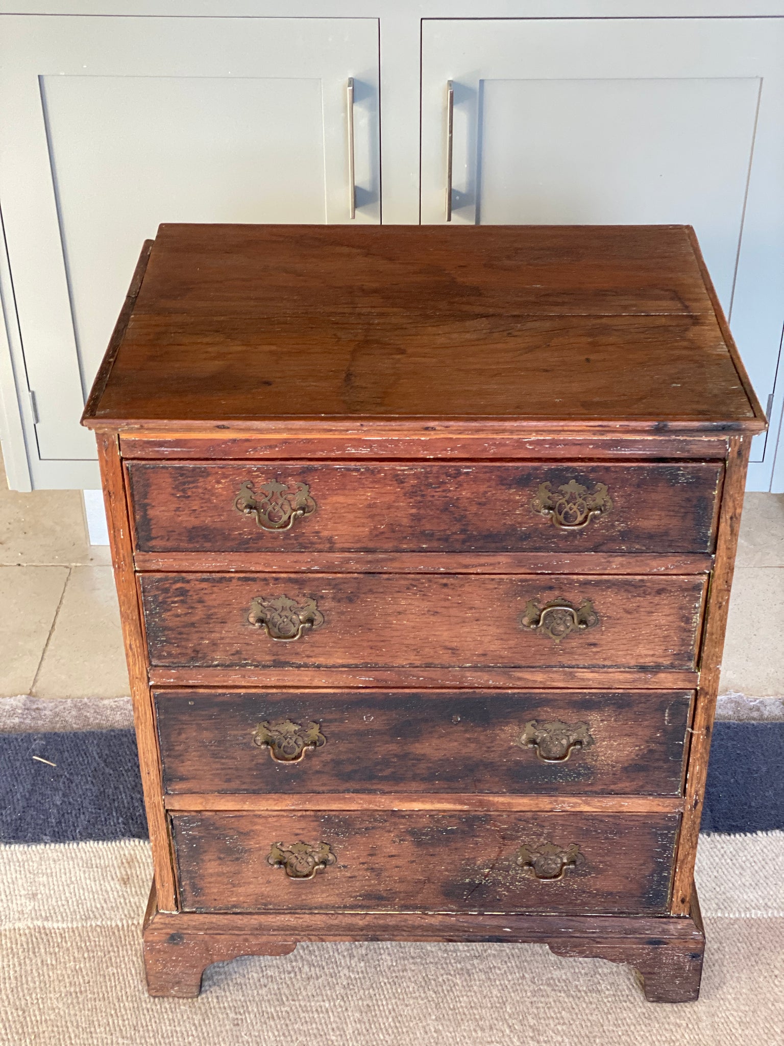 Very Small Pine Chest of Drawers