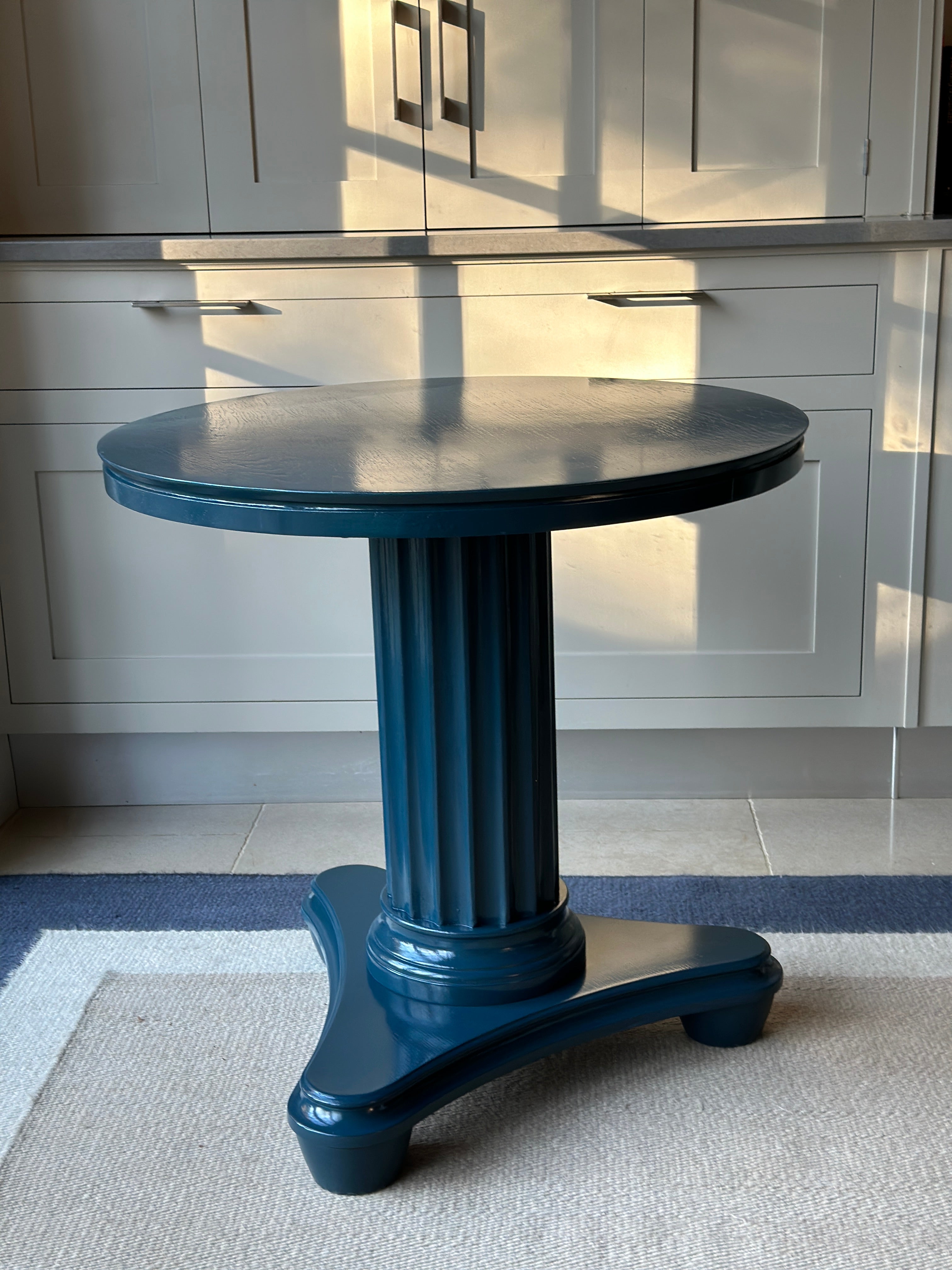 George IV Style Table in F&B Hague Blue