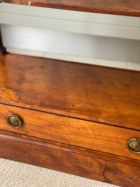 Small Charming Mahogany Shelves