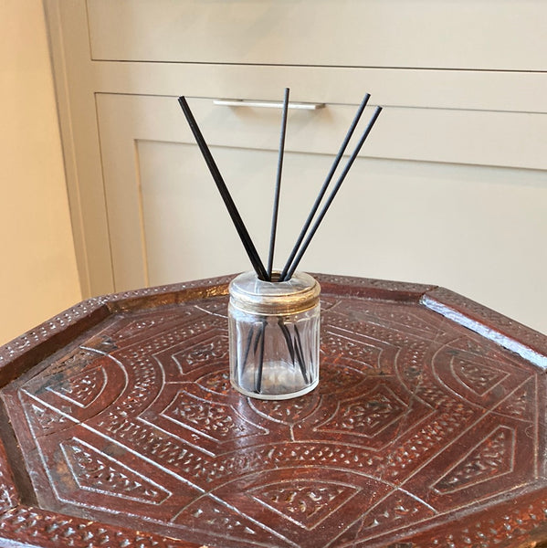 Vintage Cut glass and silver diffuser